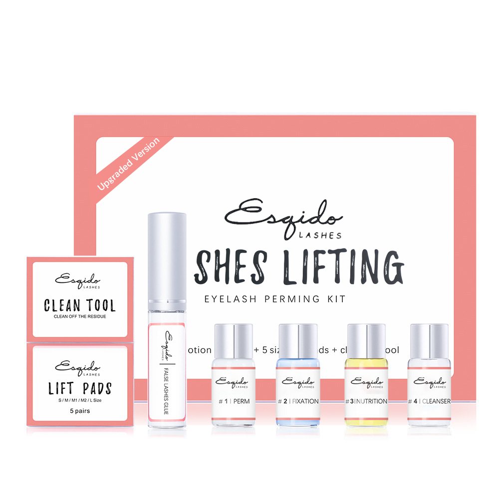 Lash Lift Kit - Nowy zestaw do podnoszenia rzęs Długotrwałe