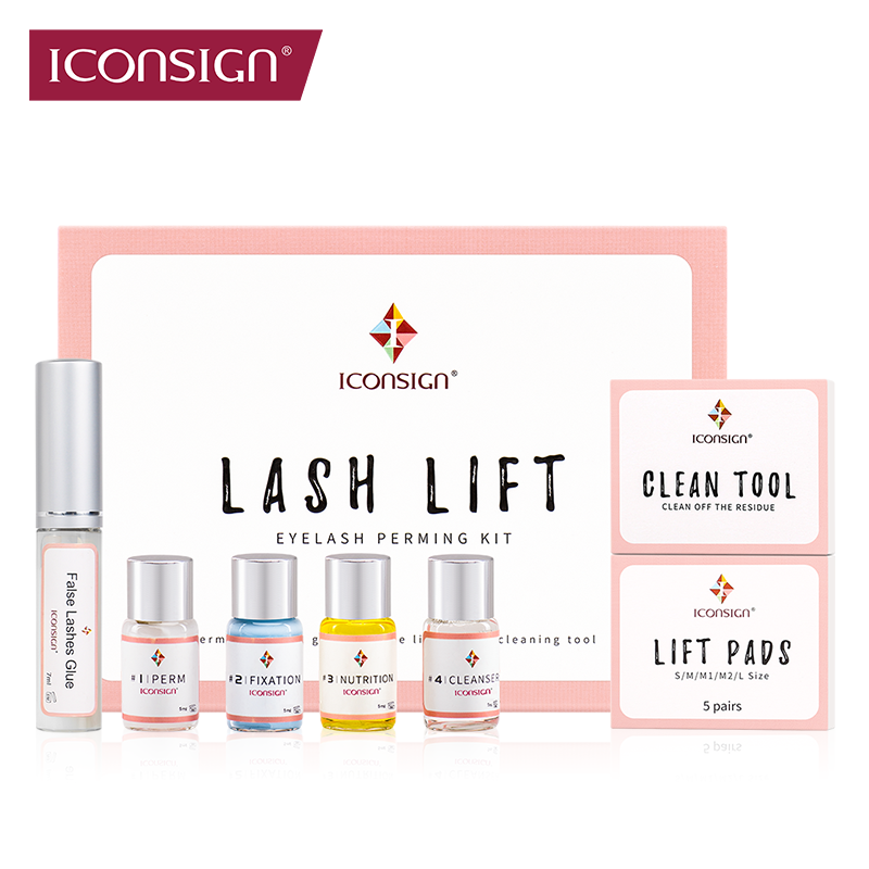 Lash Lift Kit - ICONSIGN Zestaw do liftingu rzęs Keratyna